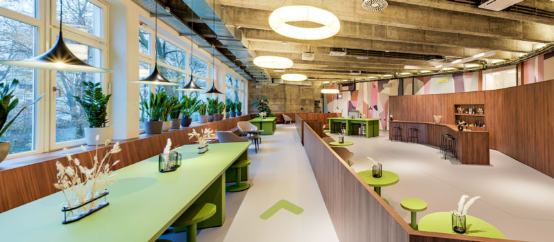 360-Grad Panorama-Tour durch das CREON CoSpace in Berlin.